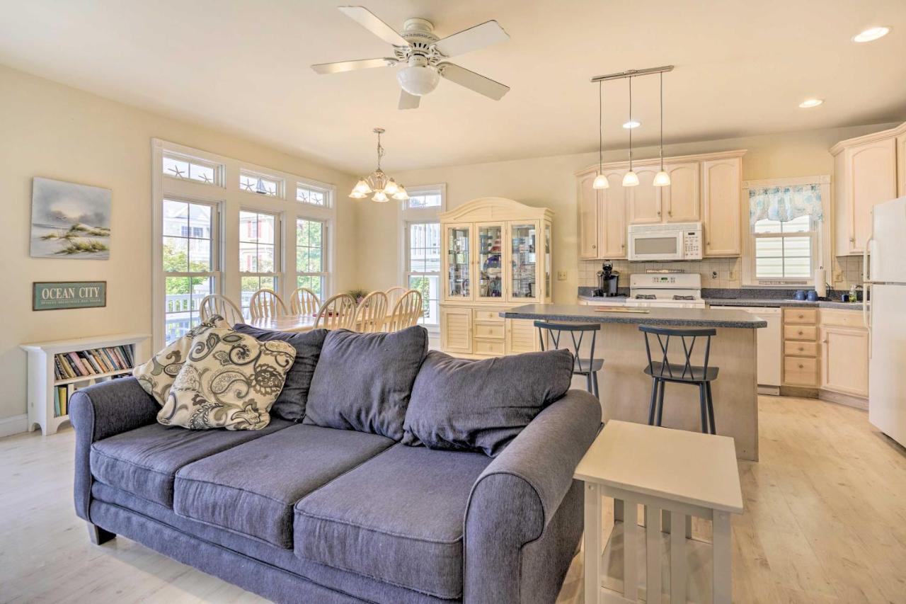 Sunny Ocean City Retreat About Qtr-Mi To Beach! Exteriör bild