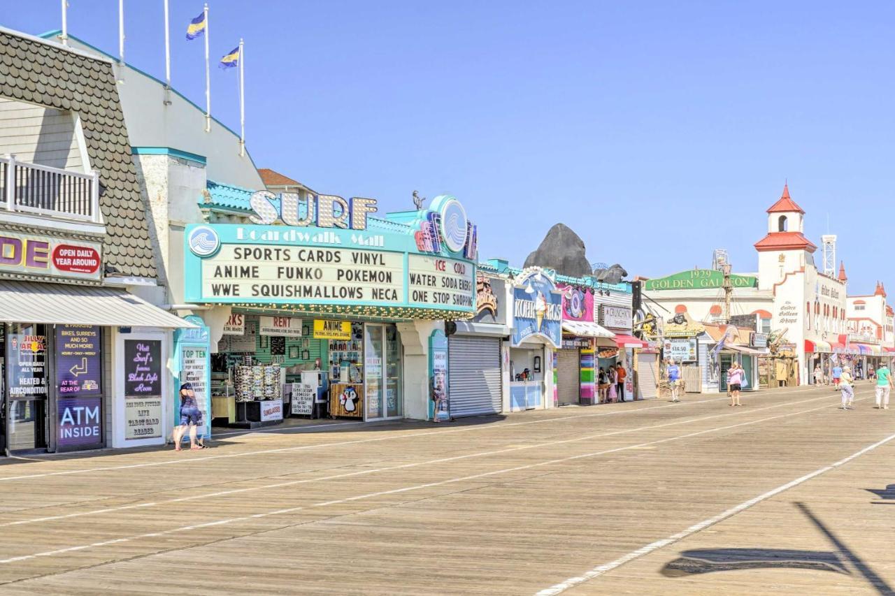 Sunny Ocean City Retreat About Qtr-Mi To Beach! Exteriör bild